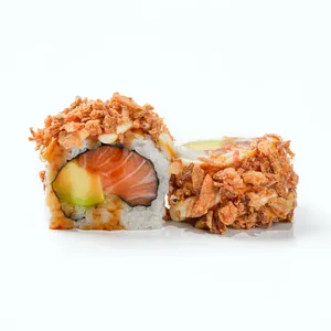 Crispy Salmon California Roll