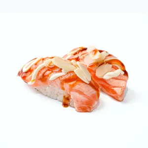 Nigiri Salmón Almond Aburi